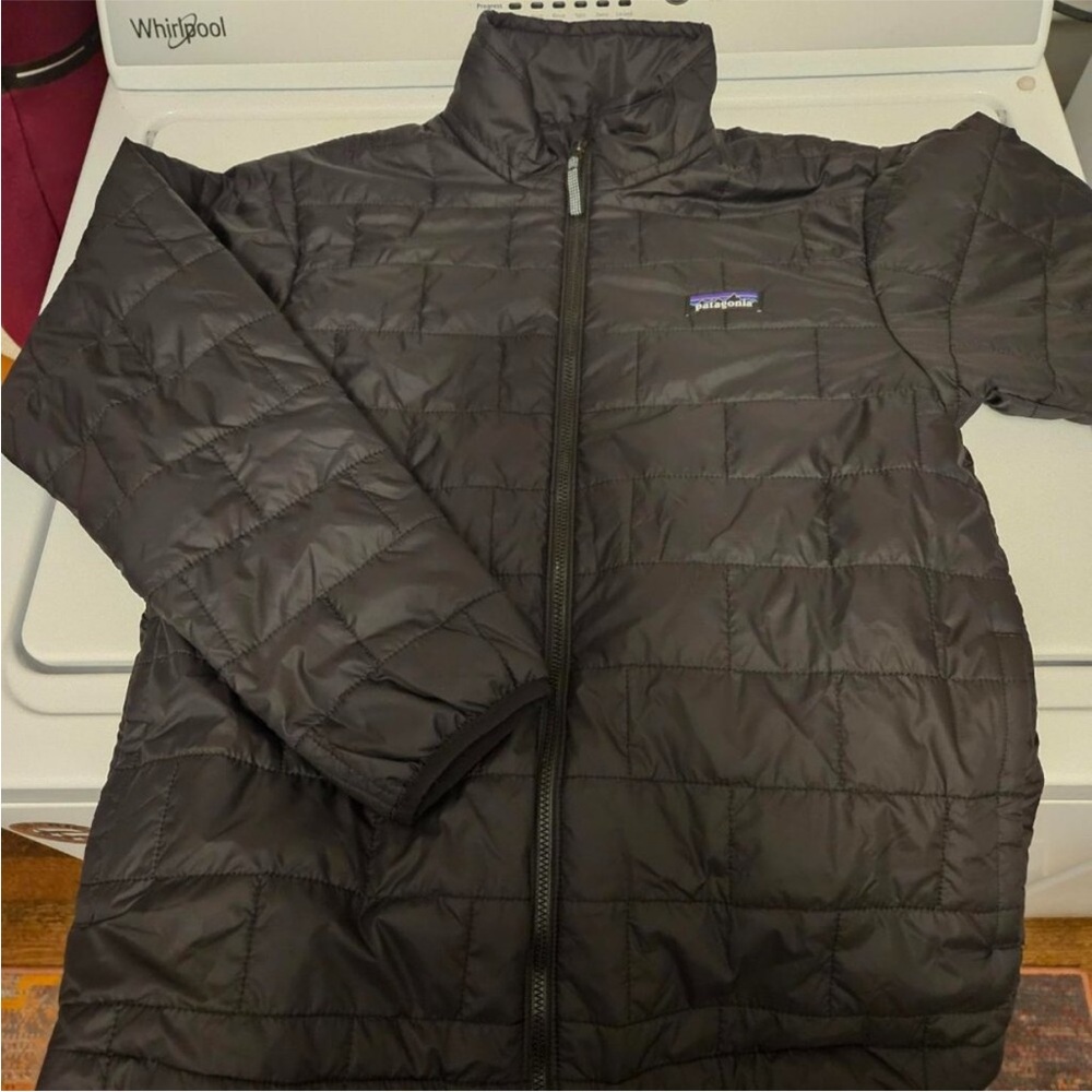 NWT Patagonia Kids XL14 Nano Puff Brick Quilt Jacket